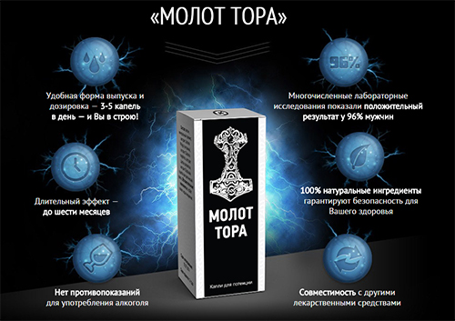 Капли «Молот Тора»